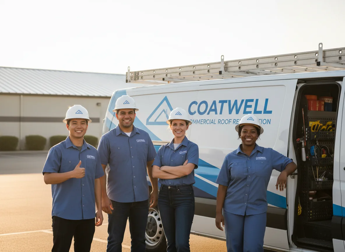 Commercial roof coating company in Fontanet, IN